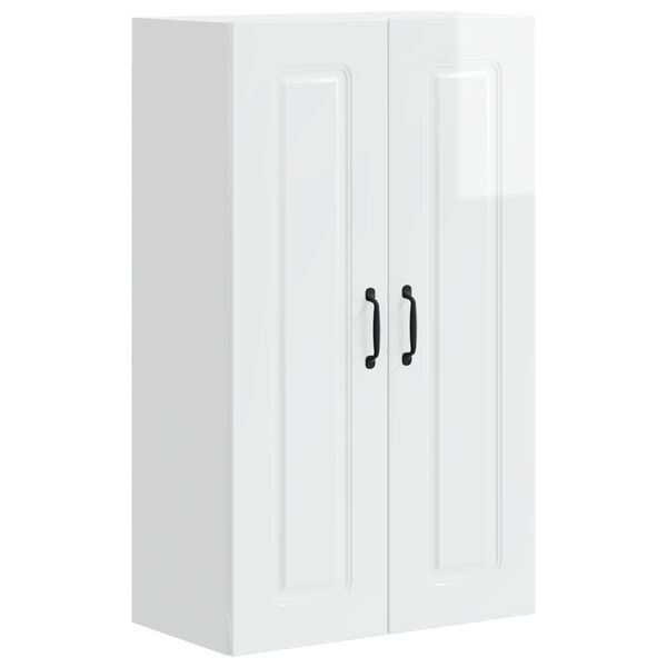 vidaXL Kitchen Wall Cabinet High Gloss White 60 x 31 x 100 cm