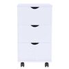 vidaXL Drawer Unit 45x33x60 cm White