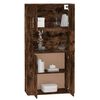 vidaXL Highboard Smoked Oak Engineered Wood