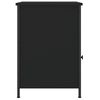 vidaXL Bedside Cabinet Black 40x42x60 cm Engineered Wood
