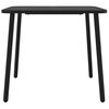 vidaXL Garden Table Anthracite 80x80x71 cm Steel