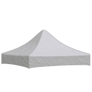 vidaXL Party Tent Roof 2x2 m White 270 g/m&sup2;