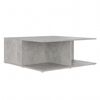vidaXL Coffee Table Concrete Grey 80x80x31 cm Engineered Wood