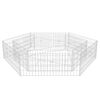 vidaXL Hexagonal Gabion Raised Bed 200x173x40 cm