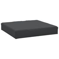 vidaXL Pallet Cushion Black 60x60x8 cm Oxford Fabric