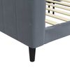 vidaXL Day Bed without Mattress Dark Grey 90x190 cm Velvet
