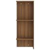 vidaXL Hallway Cabinets 2 pcs Brown Oak Engineered Wood