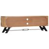 vidaXL TV Cabinet 140x30x45 cm Solid Acacia Wood