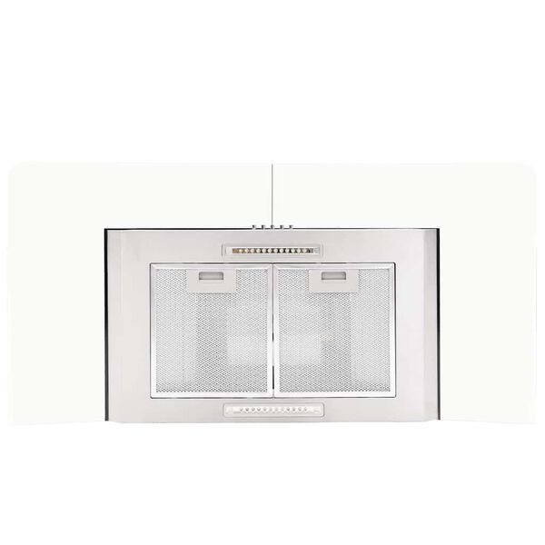vidaXL Wall Mounted Range Hood 90 cm Stainless Steel 756 m&sup3;/h LED