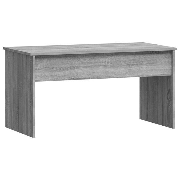 vidaXL Coffee Table Grey Sonoma 102x50.5x52.5 cm Engineered Wood
