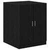vidaXL Washing Machine Cabinet 2 pcs Black oak 70.5 x 71.5 x 181.5 cm