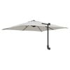 vidaXL Garden Parasol Sand 248.5 x 247.5 x 160 cm Polyester and Steel