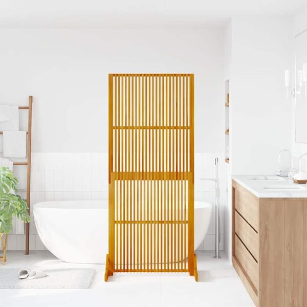 vidaXL Privacy Screen Indoor/Outdoor 180.5 cm Solid Acacia Wood