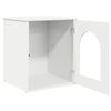 vidaXL Cat House White 53 x 52 x 60 cm Engineered Wood