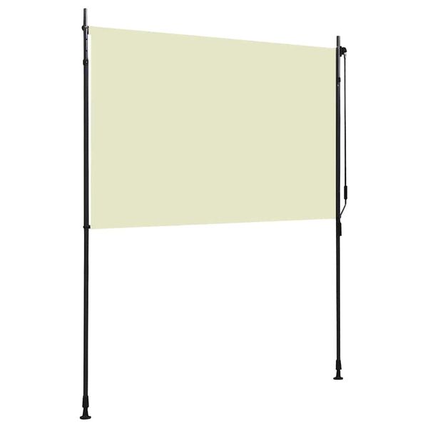 vidaXL Outdoor Roller Blind 200x270 cm Cream