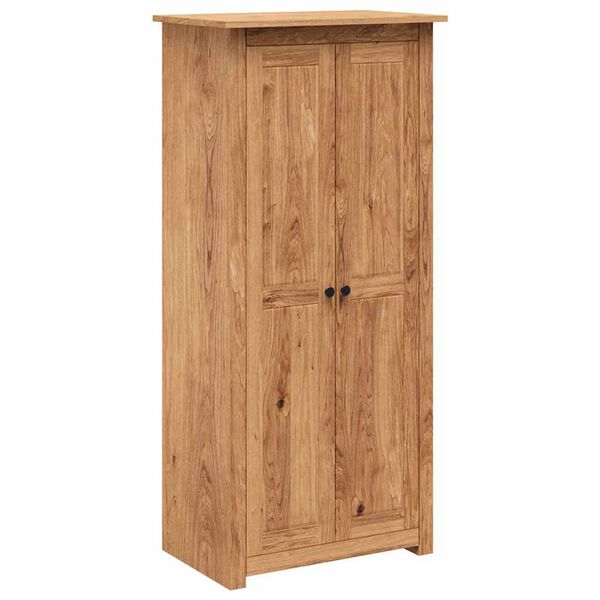 vidaXL Wardrobe 80x50x171.5 cm Solid Pine Panama Range