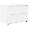 vidaXL Storage Cabinet 80 x 48 x 57 cm Engineered Wood White