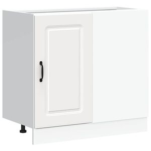 vidaXL Kitchen Base Cabinet "Kalmar" White Engineered Wood