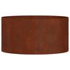 vidaXL Planter Ring Brown 40 x 40 x 20 cm Weathering Steel