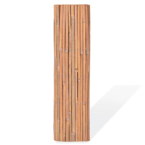 vidaXL Bamboo Fence 100x400 cm