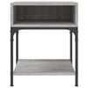 vidaXL Bedside Table Grey Sonoma 40x41x50 cm Engineered Wood