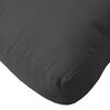 vidaXL Pallet Cushion Black 50x40x12 cm Fabric