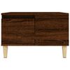 vidaXL Coffee Table Brown Oak 55x55x36.5 cm Engineered Wood