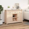 vidaXL Sideboard 100x35x74,5 cm Solid Wood Pine