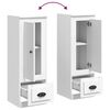vidaXL Highboard White 36x35.5x103.5 cm Engineered Wood