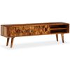 vidaXL Tv Cabinet | Natural Sheesham Wood | Solid Sheesham Wood | 140x30x40 cm