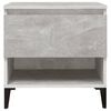 vidaXL Side Tables 2 pcs Concrete Grey 50x46x50 cm Engineered Wood