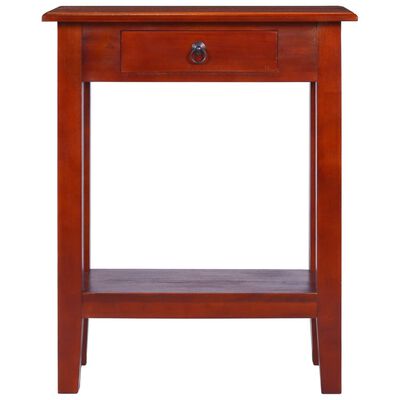 vidaXL Console Table Classical Brown 60x30x75 cm Solid Mahogany Wood