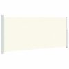 vidaXL Patio Retractable Side Awning 220x500 cm Cream