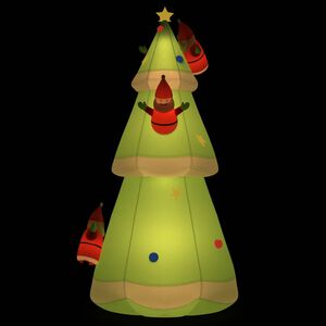 vidaXL Inflatable Christmas Tree with LEDs 500cm