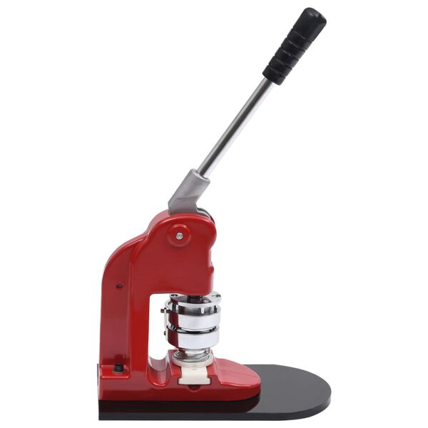 vidaXL Badge Maker Machine with Circle Cutter 37 mm