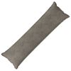 vidaXL Throw Pillow HOUTEN Light Grey 40 x 145 cm Velvet