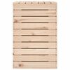 vidaXL Laundry Basket 88.5x44x66 cm Solid Wood Pine