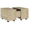 vidaXL Coffee Table Sonoma Oak 60x60x38 cm Engineered Wood