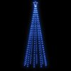 vidaXL Christmas Tree with Spike Blue 310 LEDs 300 cm