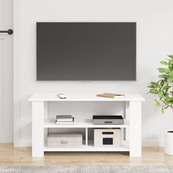 vidaXL TV stand White 100 x 40 x 50 cm