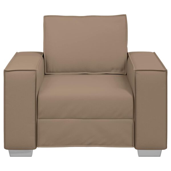 vidaXL Sofa Cappuccino 99 x 80 x 84 cm Fabric