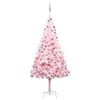 vidaXL Artificial Christmas Tree | Pink | PVC | Medium | Faux Tree | Cone-shaped