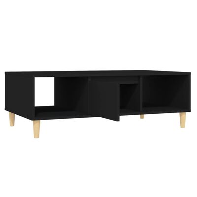 vidaXL Coffee Table Black 103.5x60x35 cm Engineered Wood