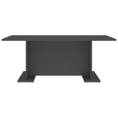 vidaXL Coffee Table Grey 103.5x60x40 cm Engineered Wood