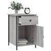 vidaXL Bedside Cabinets 2 pcs Grey Sonoma 40x42x60 cm Engineered Wood