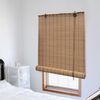 vidaXL Roller Blind Bamboo 140x220 cm Brown