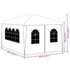 vidaXL Party Tent 3x4 m Blue