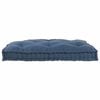 vidaXL Pallet Sofa Cushion Indigo 120 x 80 x 12 cm Fabric