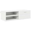 vidaXL Wooden Cabinet 100.5 x 39 x 30 cm White Engineered Wood