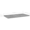 vidaXL Bookshelf Boards 4 pcs Concrete Grey 40x20x1.5 cm Engineered Wood